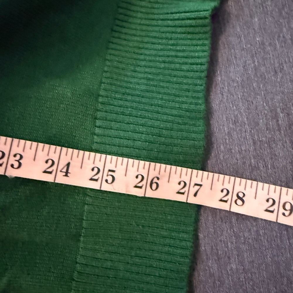 Tommy Hilfiger Green Camera Graphic Crewneck Sweater Large - Picture 7 of 8